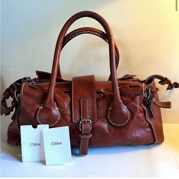 Leather Chloe Bag with Matching Wallet - Picture 1 of 5